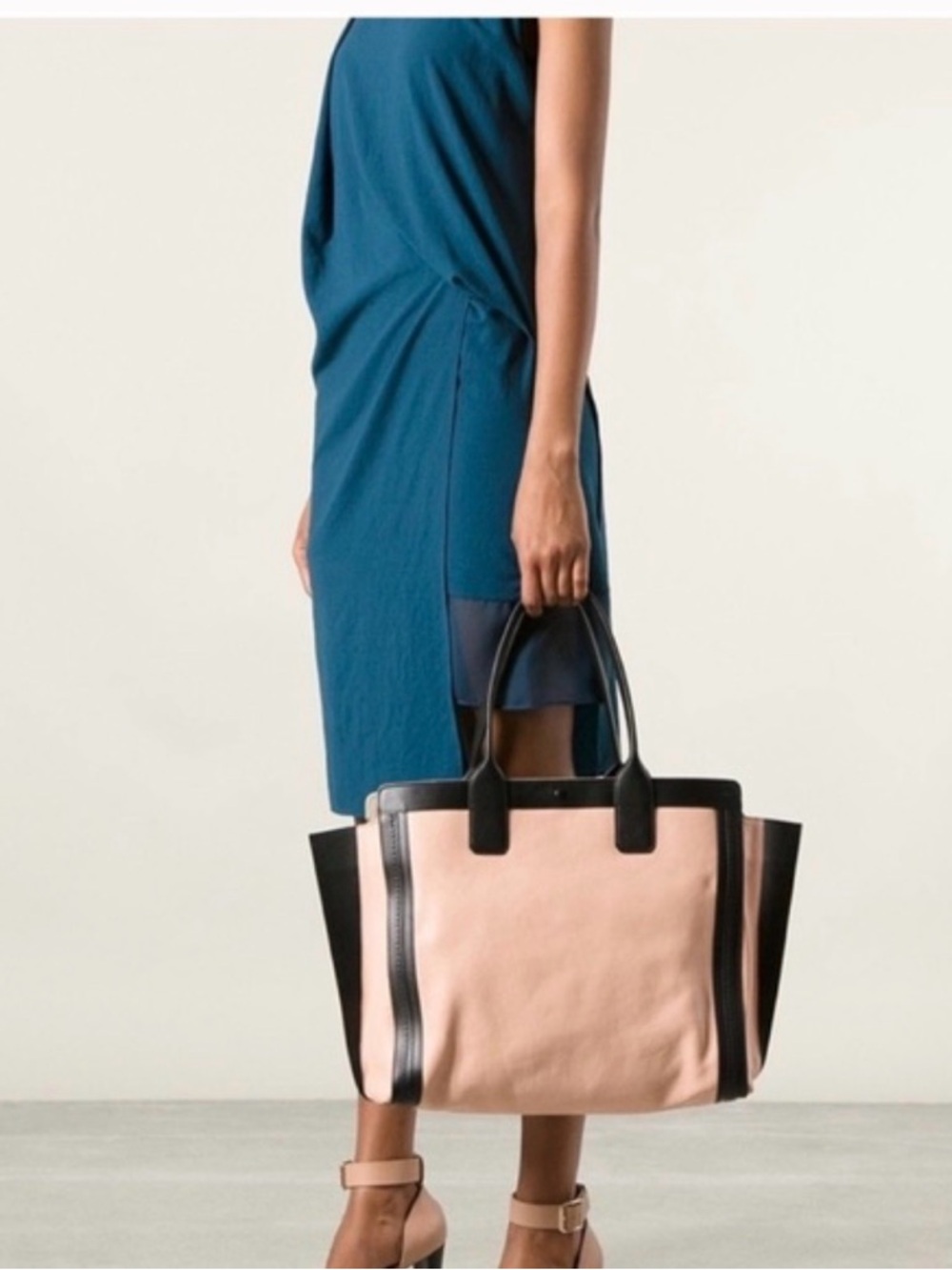 ✨ CHLOE "Alison" Large Calfskin Tote | Premium Suede Interior, Free Shipping!📦 - Picture 9 of 10